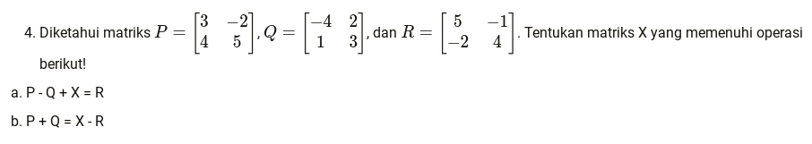 Soal dan jawaban Matematika Wajib kelas 11 tentang persamaan matriks /matriks3/preview.png